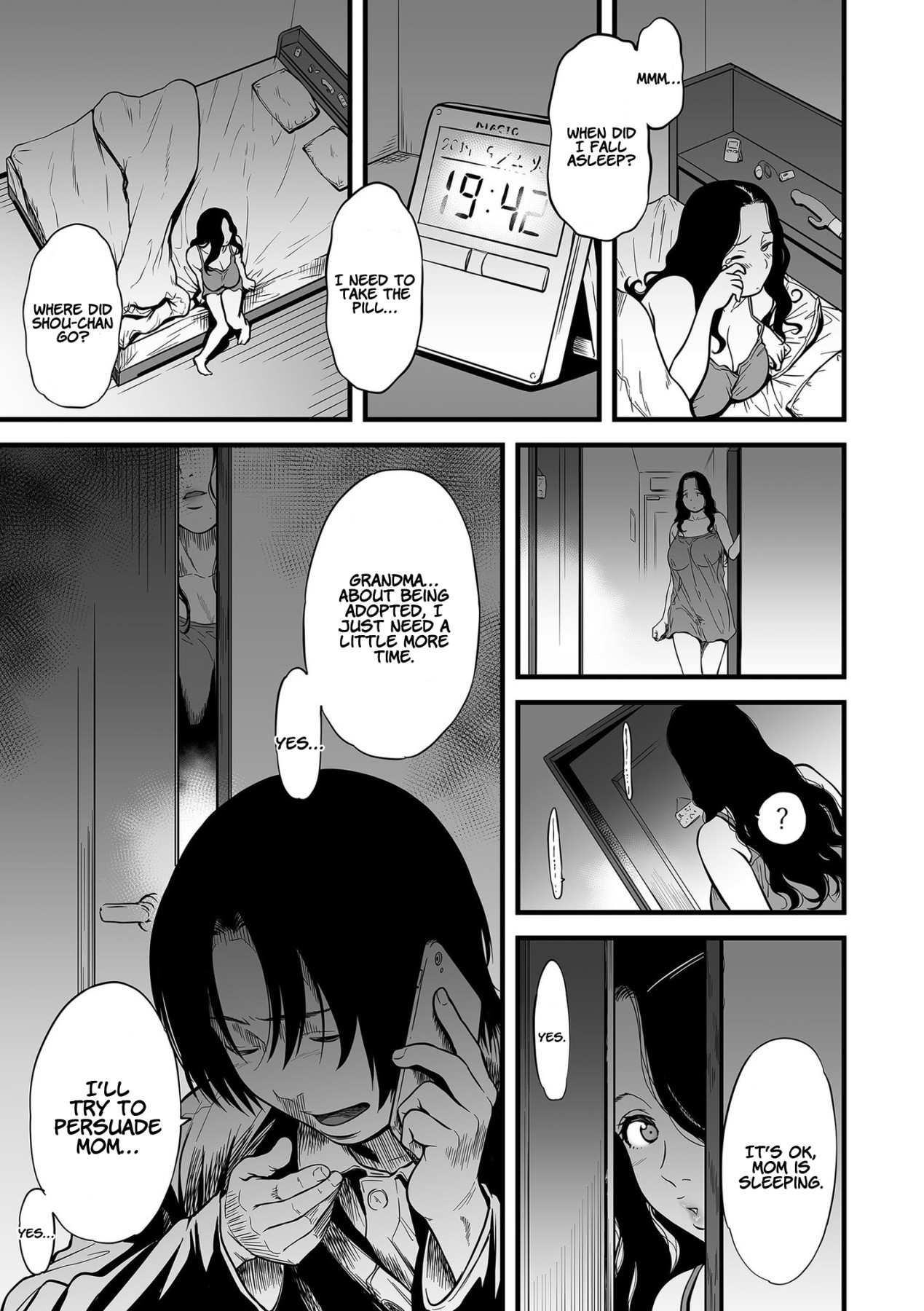 Hentai Manga Comic-My Mom is a Porn Actress-Read-123